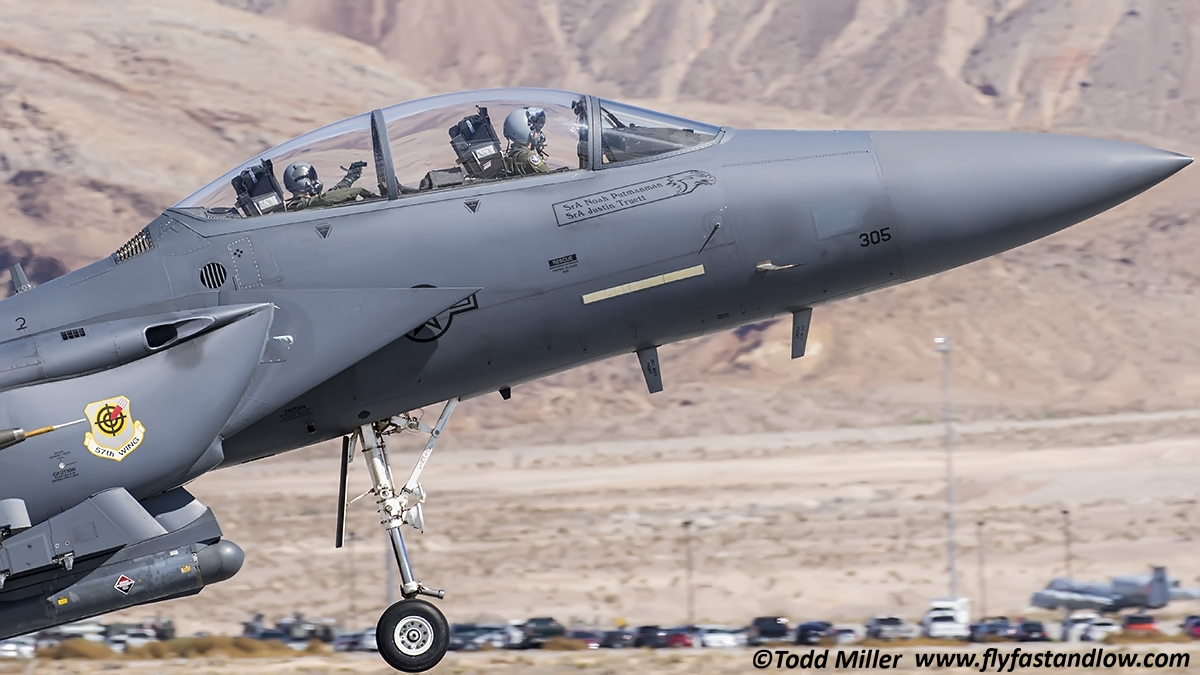 F 15 E WA Nellis AFB B