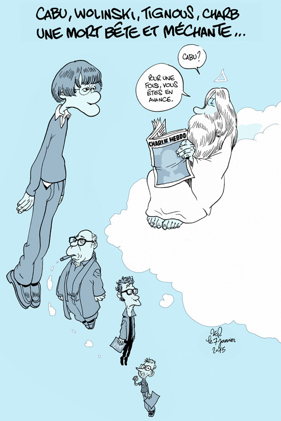 Jesuis Charlie dessins hommage ZEP