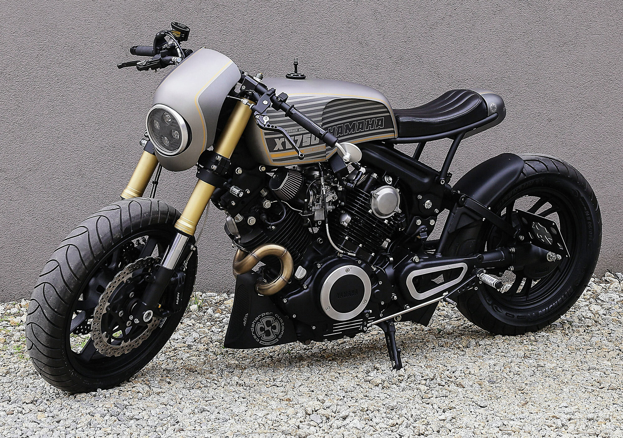 Yamaha XV750 Virago cafe fighter BIGS 04