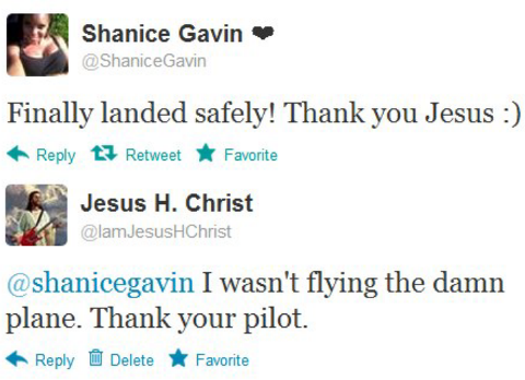 Thank you Jesus