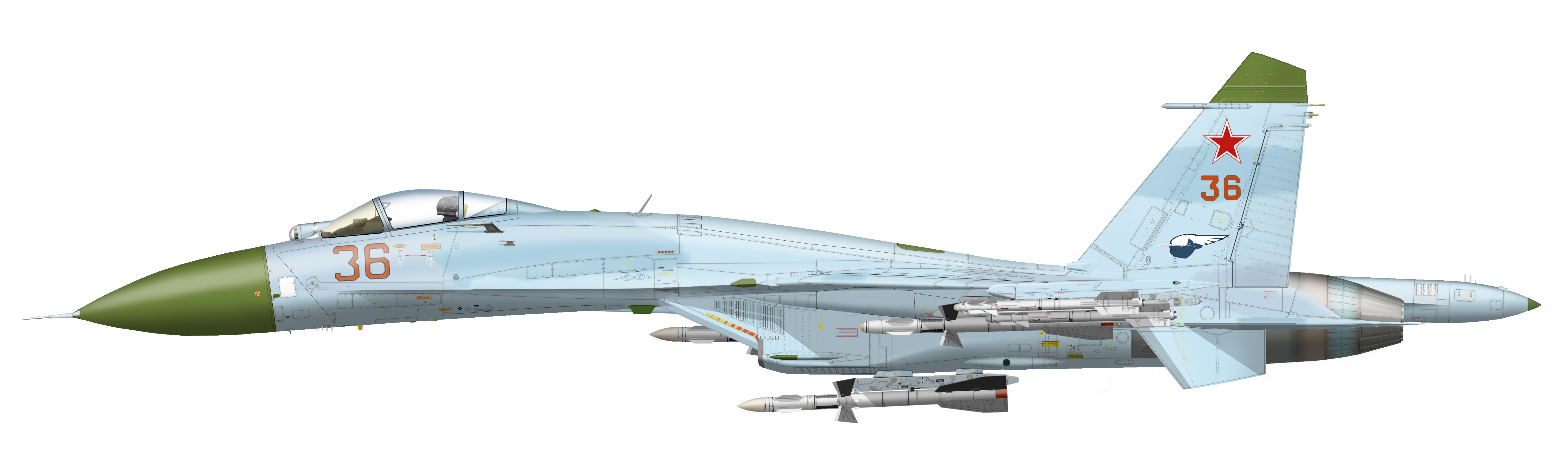 Su 27 Red 36