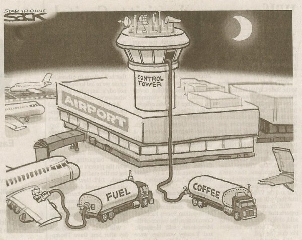 Refueling the Control tower at the airport e1345580462310
